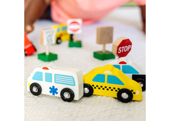 M&D - Wooden Traffic Signs and Vehicles - Modern Brands Australia