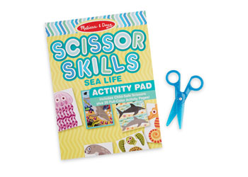 M&D - Scissor Skills Activity Pad - Sea Life - Modern Brands Australia