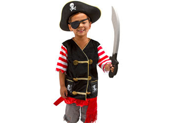 M&D - Pirate Role Play Costume Set - Pack of 3 - Modern Brands Australia