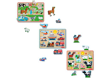 M&D - See-Inside Numbers Peg Puzzle - Modern Brands Australia