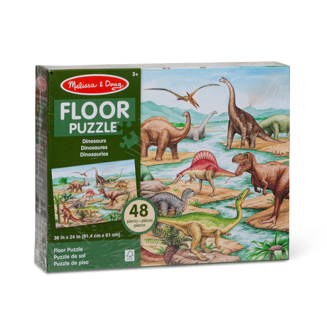Melissa & Doug Dinosaurs Floor Puzzle 48 Pieces - Modern Brands Australia
