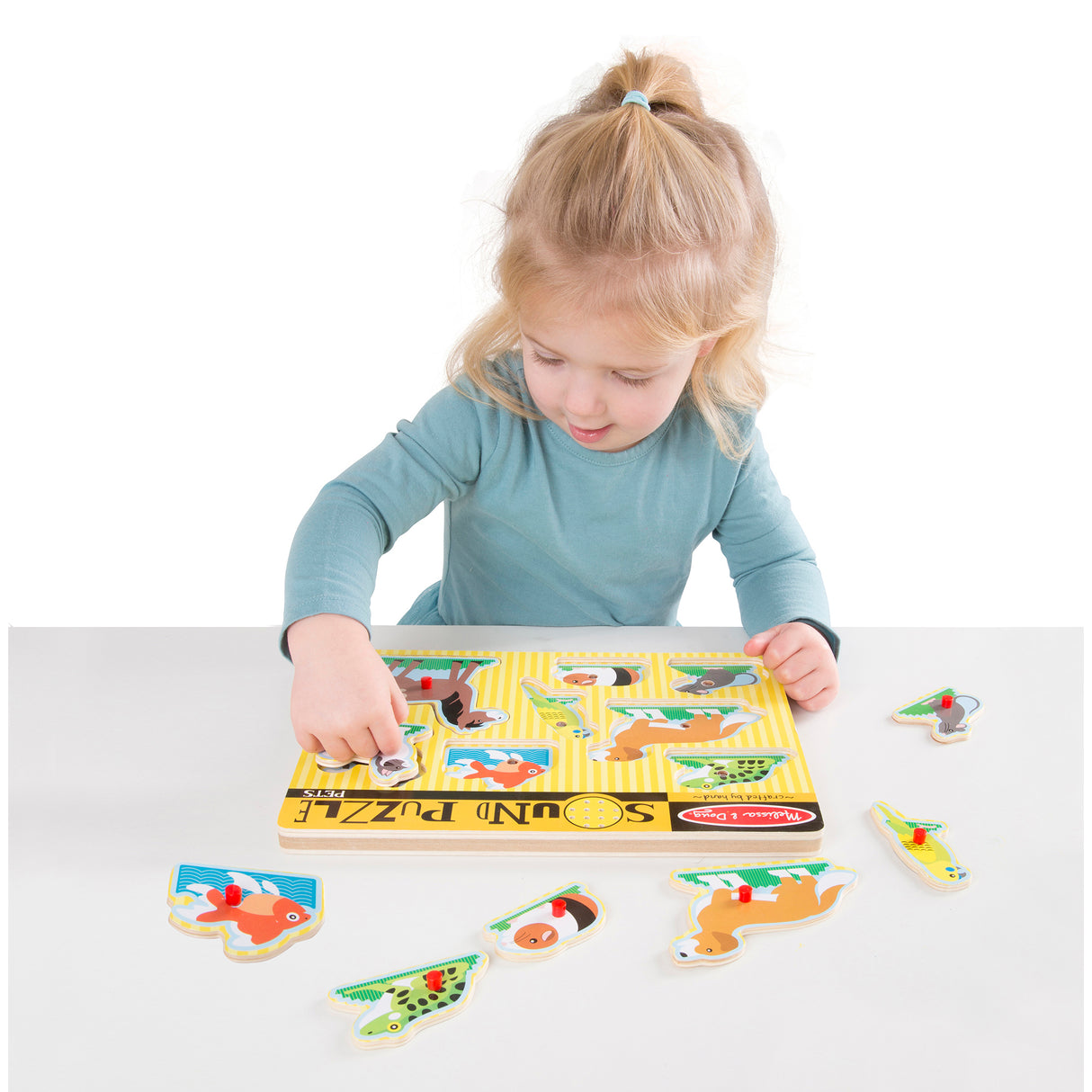 M&D - Pets Sound Puzzle - 8pc - Modern Brands Australia
