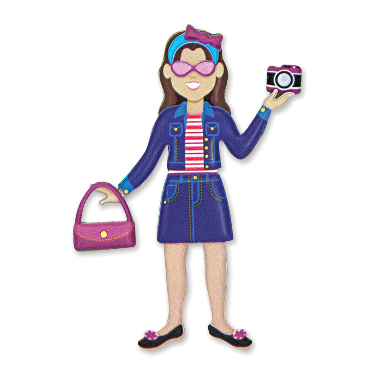 Melissa & Doug - Reusable Puffy Sticker Play Set - Dress-Up