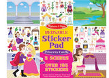 M&D - Reusable Sticker Pad - Princess Castle - Modern Brands Australia