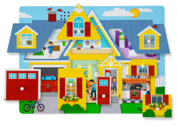 M&D - Around the House Sound Puzzle - 8pc - Modern Brands Australia