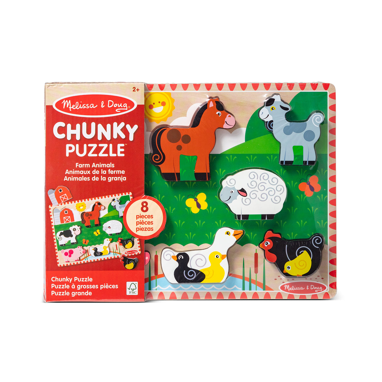 Melissa & Doug - Farm Chunky Puzzle