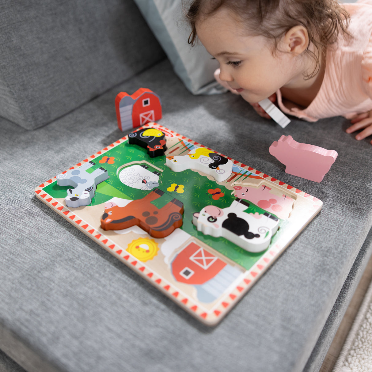 Melissa & Doug - Farm Chunky Puzzle
