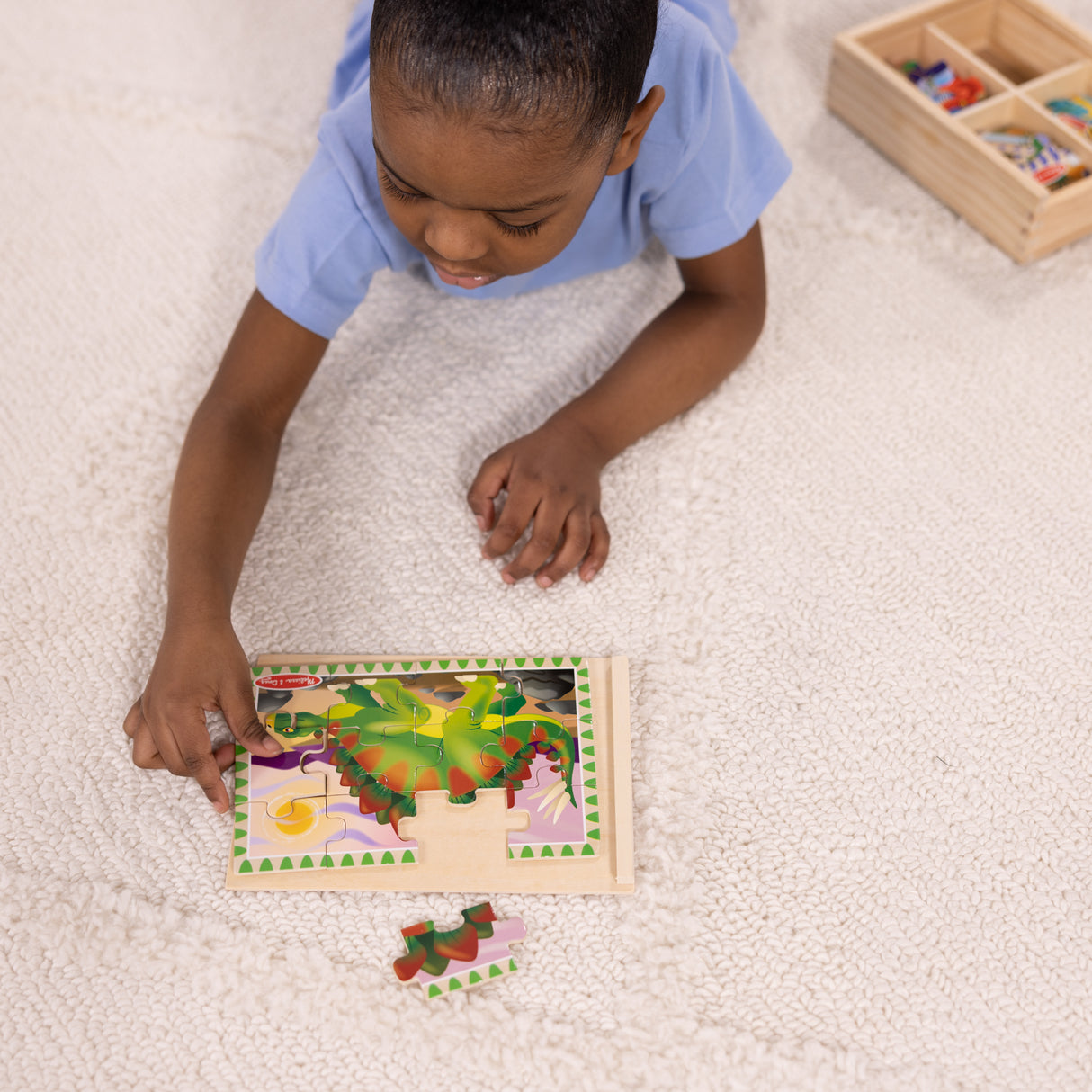 Melissa & Doug - Dinosaurs Puzzles in a Box - Modern Brands Australia