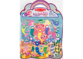 Melissa & Doug - Reusable Puffy Sticker Play Set - Mermaid