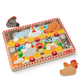 Melissa & Doug - Wooden Magnetic Push to Pop! Puzzle