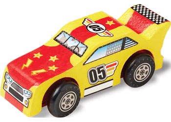 M&D - Created by Me! Wooden Race Car - Modern Brands Australia