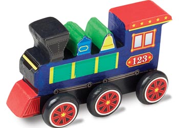 M&D - Created by Me! Wooden Train - Modern Brands Australia
