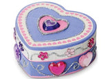 M&D - Created by Me! Wooden Heart Box - Modern Brands Australia