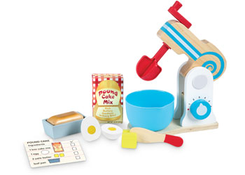 M&D - Wooden Make-A-Cake Mixer Set - Modern Brands Australia