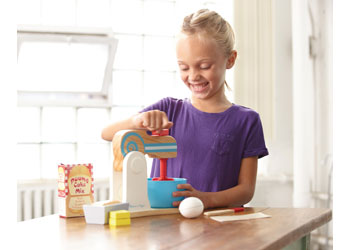 M&D - Wooden Make-A-Cake Mixer Set - Modern Brands Australia