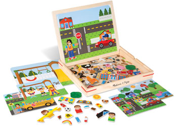 M&D - Wooden Magnetic Picture Game - Modern Brands Australia