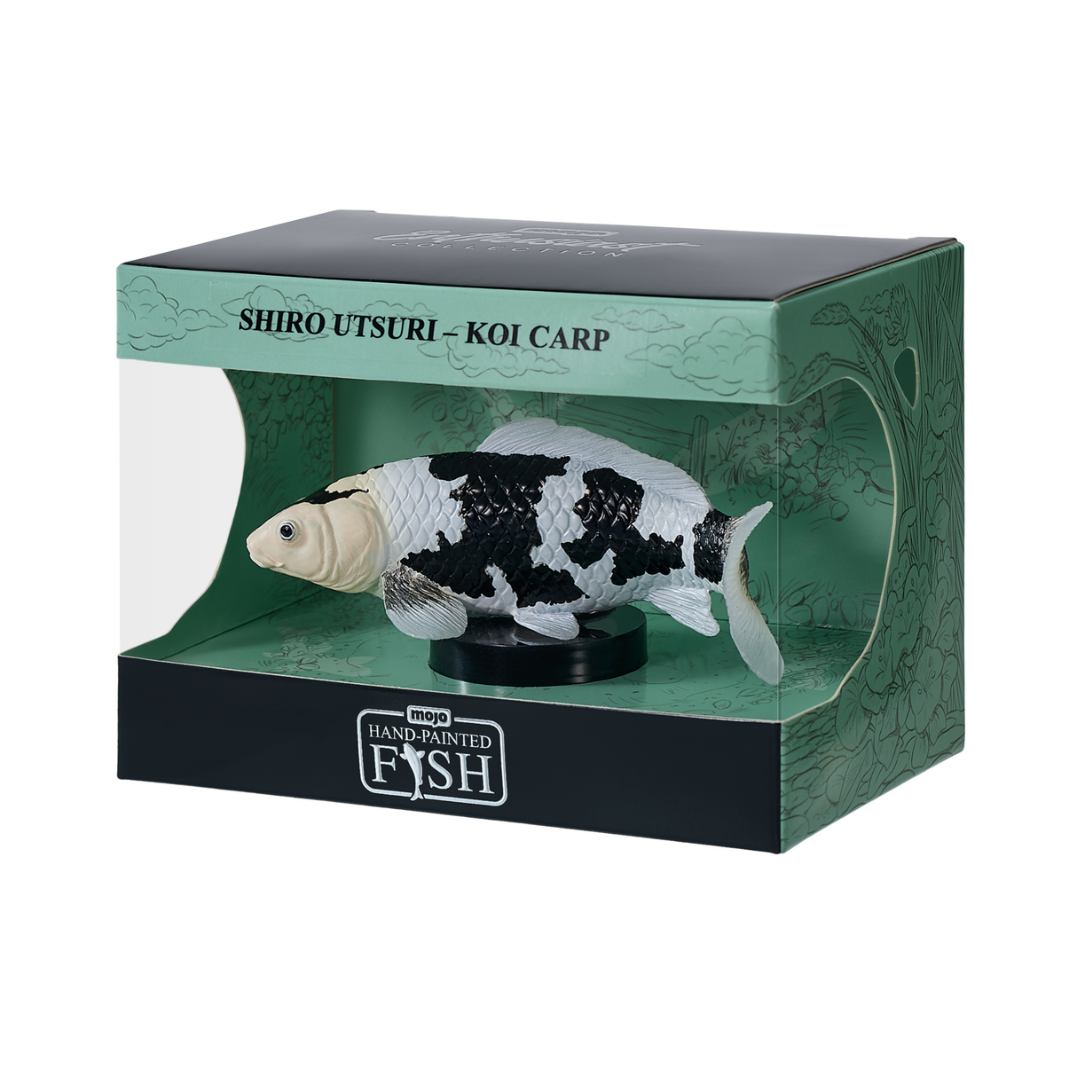 Mojo - Shiro Utsuri Koi Carp Gift Boxed