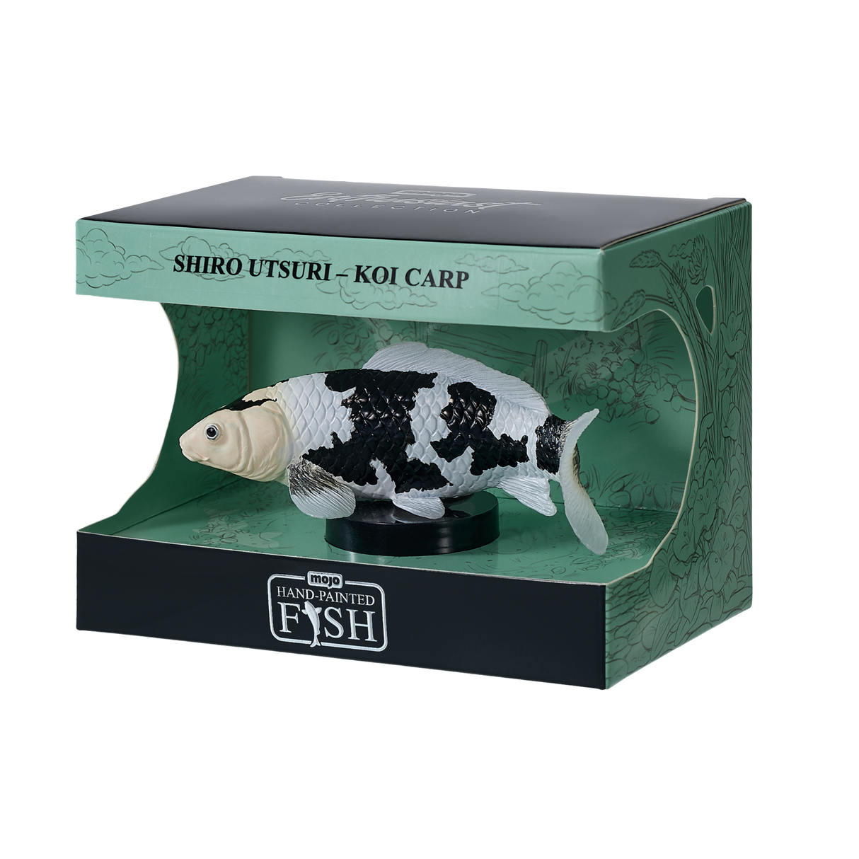 Mojo - Shiro Utsuri Koi Carp Gift Boxed