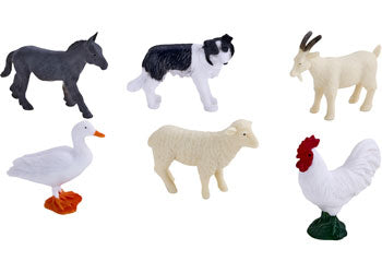 Mojo - Farm Figure set 6pc 2-Asst 2025 - Modern Brands Australia