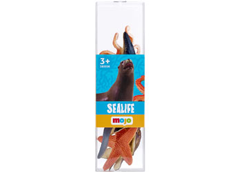 Mojo - Sea Life Figure set 6pc 2-Asst 2025 - Modern Brands Australia