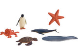 Mojo - Sea Life Figure set 6pc 2-Asst 2025 - Modern Brands Australia
