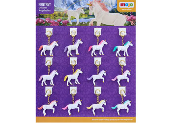 Mojo - Unicorn Keychains 36pcs asst - Modern Brands Australia