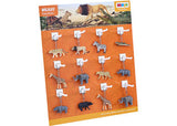 Mojo - Wildlife Keychains 36pcs asst - Modern Brands Australia