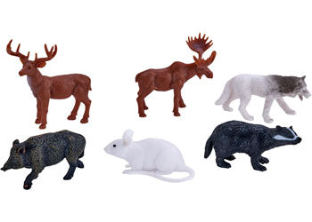 Mojo - Woodland 12pc Assorted Animals - Modern Brands Australia