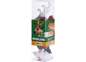 Mojo - Woodland Figure set 6pc 2-Asst 2025 - Modern Brands Australia