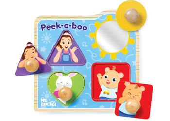 M&D - Ms. Rachel Jumbo Knob Puzzle - Modern Brands Australia