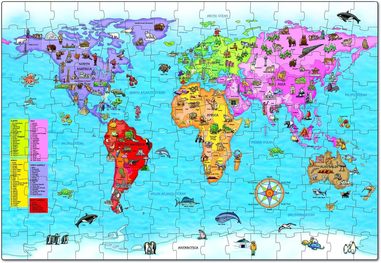 Orchard Toys - Map of the World - Modern Brands Australia