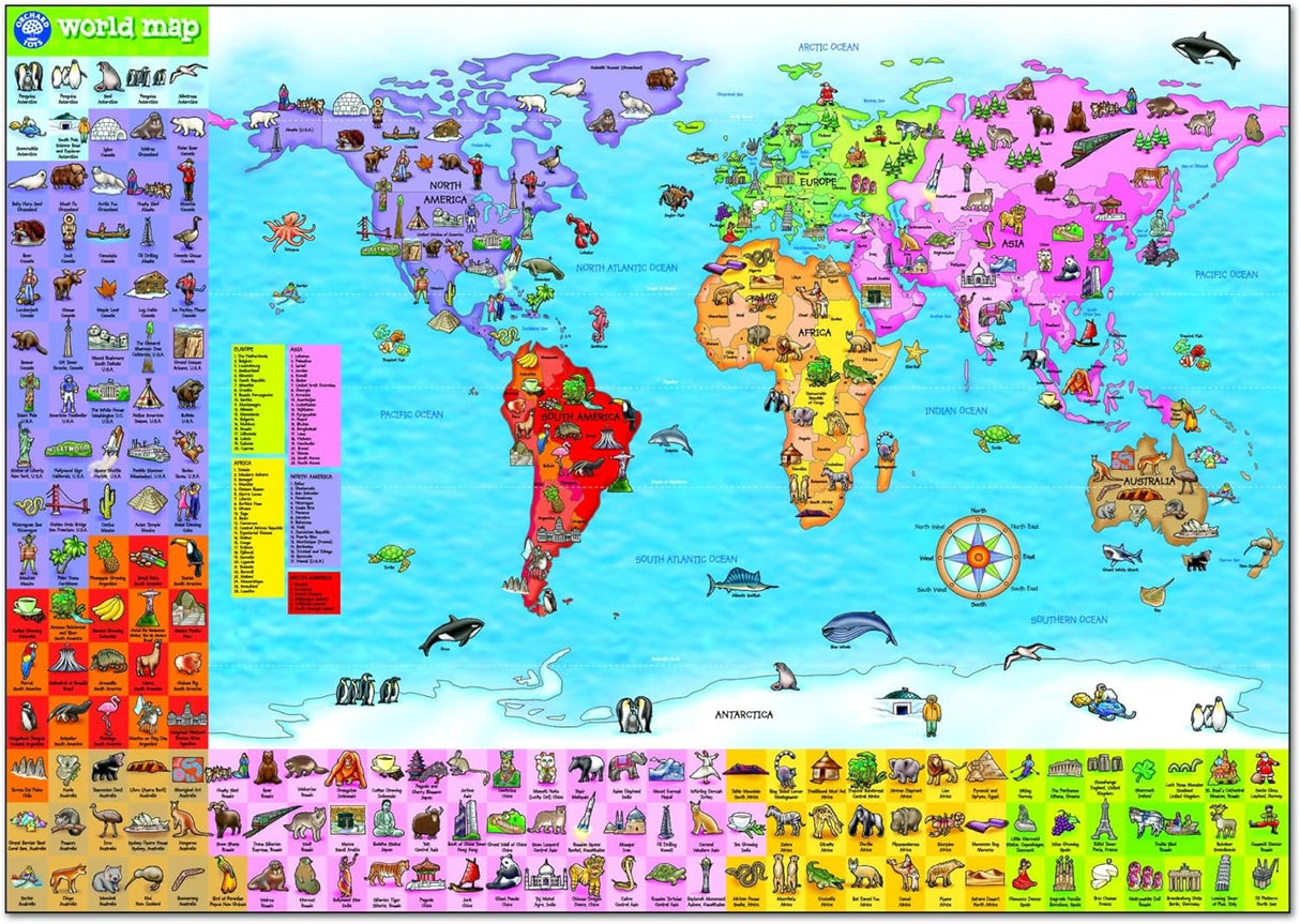 Orchard Toys - Map of the World - Modern Brands Australia