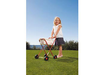 Orbit - Metal Clothes Trolley & Basket - Modern Brands Australia