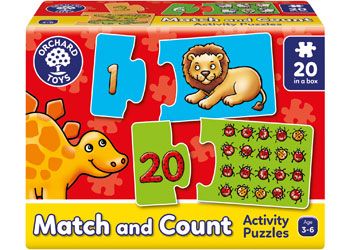 Orchard Jigsaw - Match and Count 20pc - Modern Brands Australia