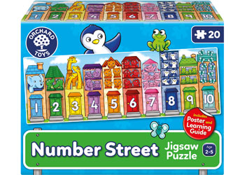 Orchard Jigsaw - Number Street 20pc - Modern Brands Australia