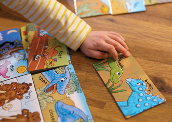 Orchard Jigsaw - Dino Opposites 20 x 2 pc - Modern Brands Australia