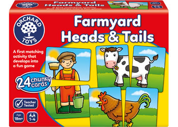 Orchard Game - Farmyard Heads & Tails - Modern Brands Australia