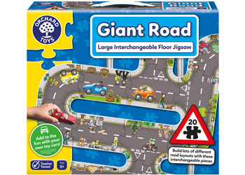 Orchard Jigsaw - Giant Road Floor Jigsaw 20pc - Modern Brands Australia
