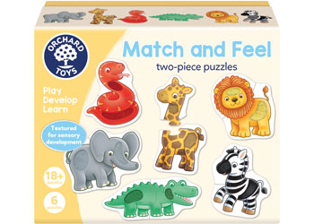 Orchard Toys - Match & Feel 2Pc Puzzles - Modern Brands Australia