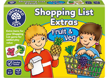 Orchard Game - S/List Booster Pack Fruit & Veg - Modern Brands Australia