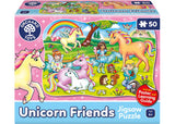 Orchard Jigsaw - Unicorn Friends & Poster 50pc - Modern Brands Australia