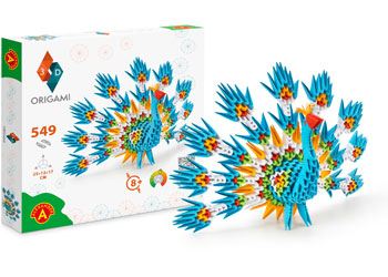 Origami 3D - Peacock - Modern Brands Australia