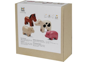 PlanToys - Farm Animals Set - Modern Brands Australia