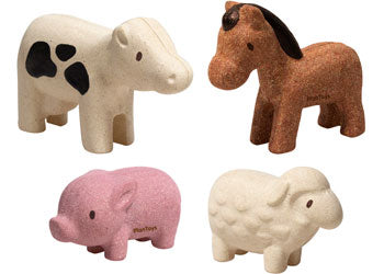 PlanToys - Farm Animals Set - Modern Brands Australia