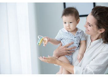 PlanToys - Key Rattle - Pastel - Modern Brands Australia