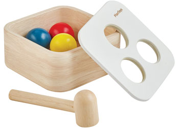 Plan Toys - PUNCH & DROP BIN - Modern Brands Australia