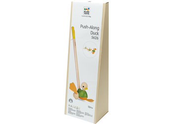 PlanToys - Push Along Duck - Modern Brands Australia