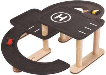 PlanToys - Race N Play Parking Garage - Modern Brands Australia