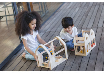 PlanToys - SLIDE N GO DOLLHOUSE - Modern Brands Australia