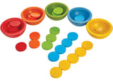 PlanToys - Sort & Count Cups - Modern Brands Australia